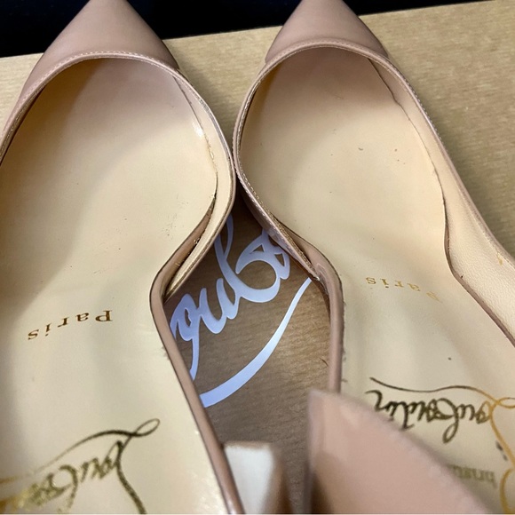 100% AUTHENTIC CHRISTIAN LOUBOUTIN IRIZA 70 MM HEELS 36.5 - Picture 7 of 9